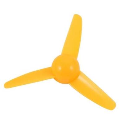 Plastic Propeller Ø80mm - Yellow - 1