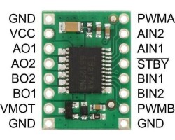 Pololu TB6612FNG Dual Motor Driver Board - 2