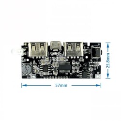 Powerbank Charging Circuit with Screen - 5V 2A Charger Module - 2