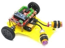 Prex Obstacle Avoiding Robot - Disassembled - 2