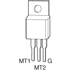 Q4008LT - TO220 8A 400V Thyristor - 2