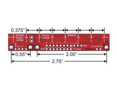 QTR-8A Analog Infrared Sensor - 4