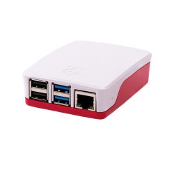 Raspberry Pi 4 Original Case - White Red - 3