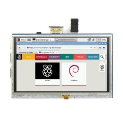 Raspberry Pi 5'' 800x480 Touch HDMI Display 