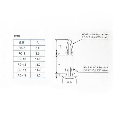 RC-12 Plastic Claw Distance - 2