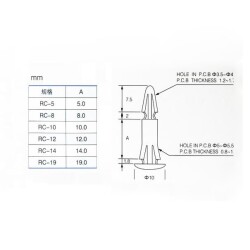 RC-14 Plastic Claw Distance - 2