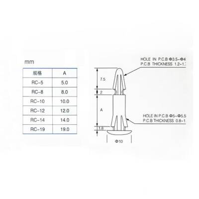 RC-14 Plastic Claw Distance - 2