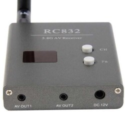 RC832 48CH 5.8G 600mW AV Alıcı Reciever - 2