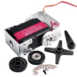 RDS51150 150KG Digital Servo Motor 180° - U Servo Bracket Included 