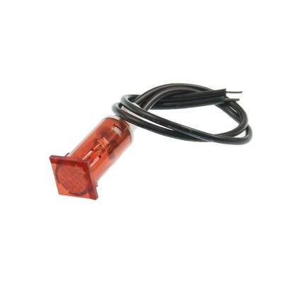 Red 12mm Panel Light 220V Signal Lamp - 1