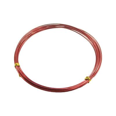 Red Design Wire 3m - 1mm Aluminum Wire - 1