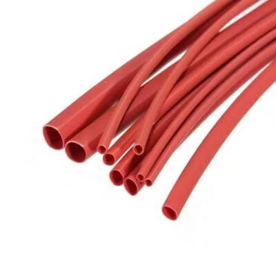 Red Heat Shrinkable Tubing 12.7mm - 1 Meter - 1