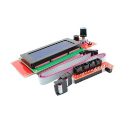 RepRap Ramps 1.4 Compatible 4x20 LCD Screen Kit - Smart Controller - 3