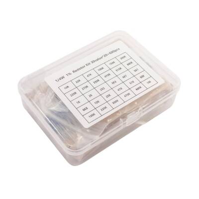 Resistor Set 30 Types 20 Pieces - 600 Pieces (1/4W) - 1