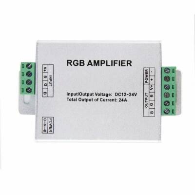 Rgb Amplifier 12-24V Intermediate Signal Booster 24A - 4