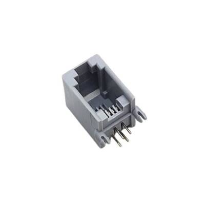 RJ11 4P4C Female Telephone Cable Connector - PCB Type - 1