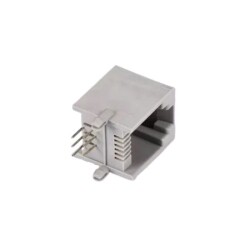 RJ11 6P4C Female Telephone Cable Connector - PCB Type - 2