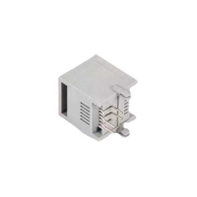 RJ11 6P4C Female Telephone Cable Connector - PCB Type - 3