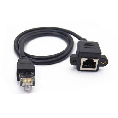 RJ45 5m Panel Type Ethernet Extension Cable - 1