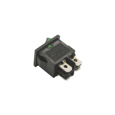 RL3-4 ON-OFF Green Illuminated Switch 4-Pin KCD1 - 2