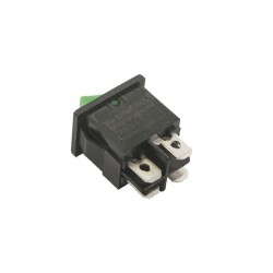 RL3-4 ON-OFF Green Non-Illuminated Switch 4-Pin KCD1 - 2