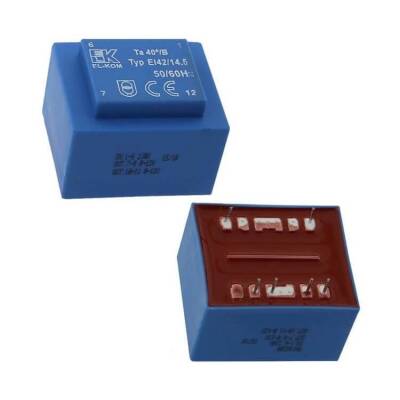 RN120241 2x6V 0.5VA PCB Type Transformer - 1