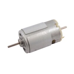 RS555 24V 10000RPM Gearless DC Motor - Double Shaft - 1