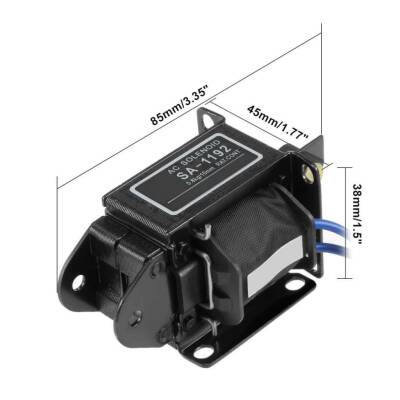 SA-1192 AC 24V Solenoid Coil 0.8kg/10mm - 2