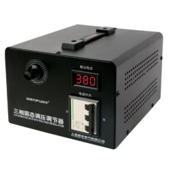 SCR-10KVA AC380V 60A 3-Phase Adjustable Solid State Voltage Regulator - Upgraded 