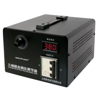 SCR-15KVA AC380V 80A 3-Phase Adjustable Solid State Voltage Regulator - Upgraded - 1