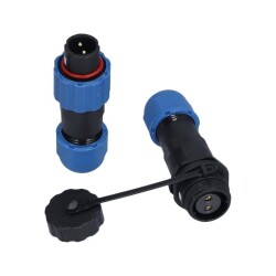 SD13 2 Pin 13mm Waterproof Connector Kit 