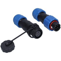 SD13 4 Pin 13mm Waterproof Connector Kit 