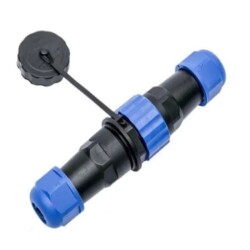 SD13 4 Pin 13mm Waterproof Connector Kit - 2