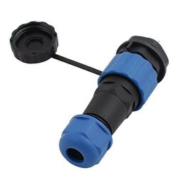 SD16 2 Pin 16mm Waterproof Connector Kit - Panel Type - 2