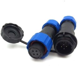 SD16 4 Pin 16mm Waterproof Connector Kit 