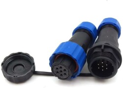 SD16 7 Pin 16mm Waterproof Connector Kit 