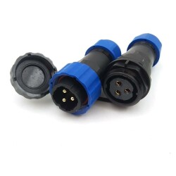 SD20 3 Pin 20mm Waterproof Connector Kit - 1