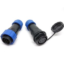 SD20 9 Pin 20mm Waterproof Connector Kit 