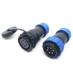 SD28 6 Pin 28mm Waterproof Connector Kit - 1