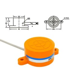 SE-3025A 6-36V 25mm NPN NO Inductive Distance Sensor - 4