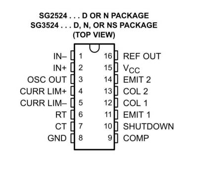 SG3524 DIP16 Integrated - 2