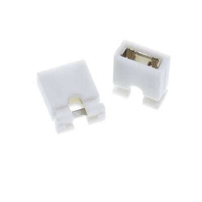 Short Circuit Jumper 2.0mm White 2 Pin - 1