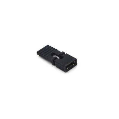 Short Circuit Jumper Long 2.0mm Black 2 Pin - 1