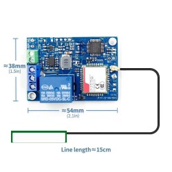 SIM800C Single Channel GSM Relay Module - 2