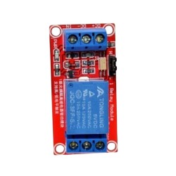 Single Channel 24V Plus/Minus Triggered Relay Module - 3