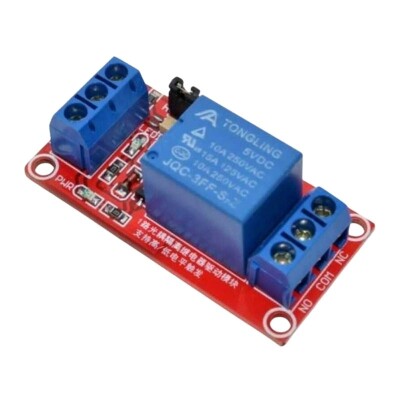 Single Channel 24V Plus/Minus Triggered Relay Module - 1