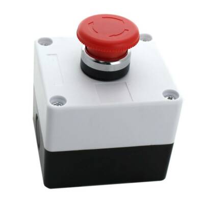 Single Emergency Stop Button Box - 1