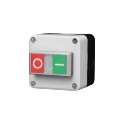 Single On-Off Button Box 