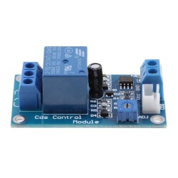 Single Relay Card with LDR Light Sensor Control - 3