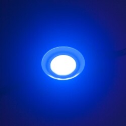 Single Waterproof Cob Led Module - Blue 12V 2.4W - 2